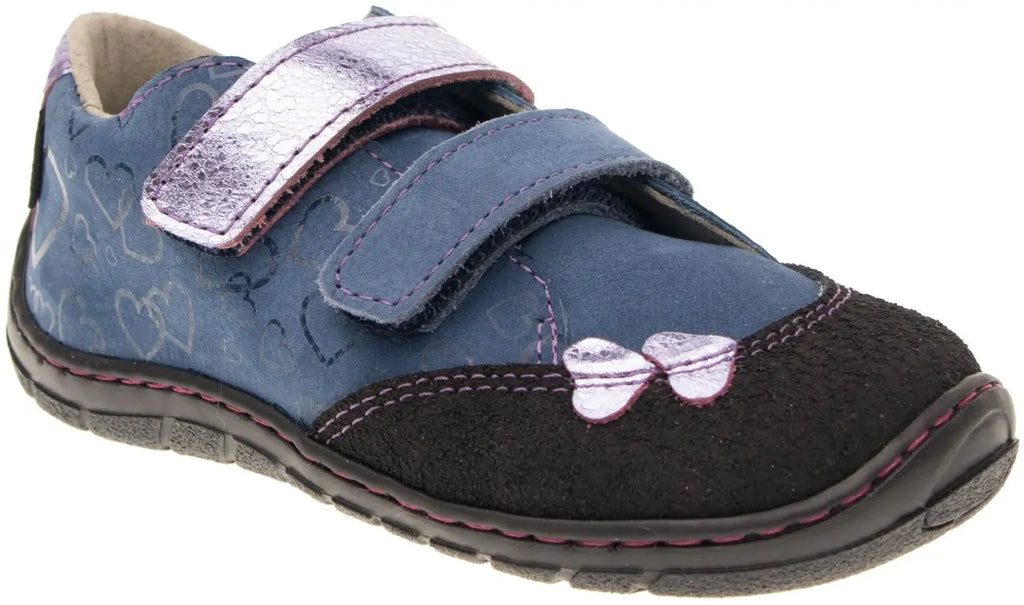 Fare Bare Kids Darianky Blue Pink - zapatillas barefoot infantiles casual azul rosa  Cacles Barefoot