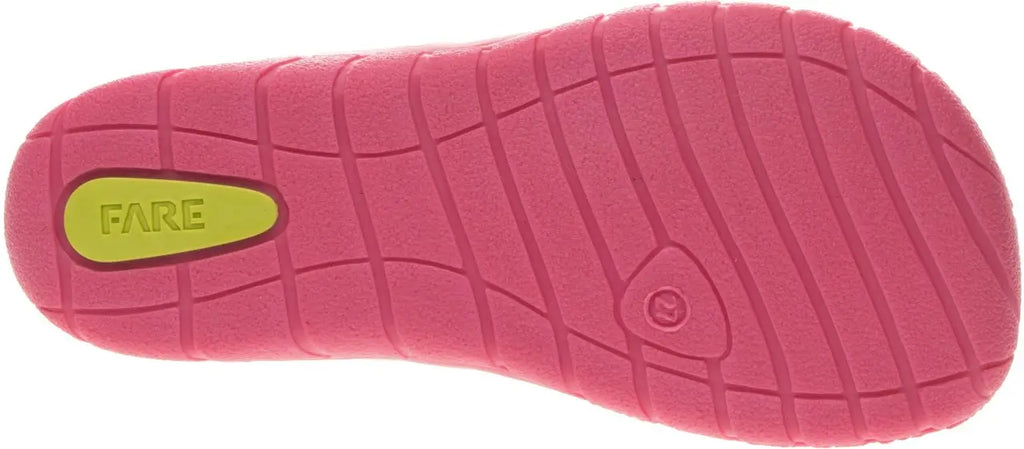Fare Bare Kids Holeby Burgundy - Botines barefoot infantiles otoñales de cuero rosas  Cacles Barefoot