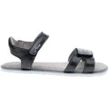Fare Bare Kids - Summer Shoes Black - Sandalias barefoot infantiles negro