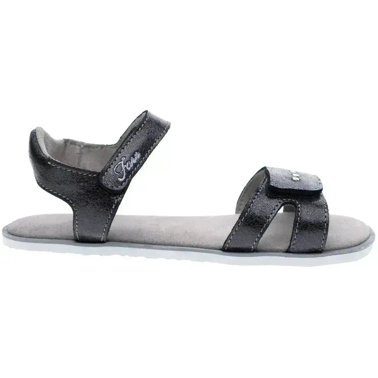 Fare Bare Kids - Summer Shoes Black - Sandalias barefoot infantiles negro