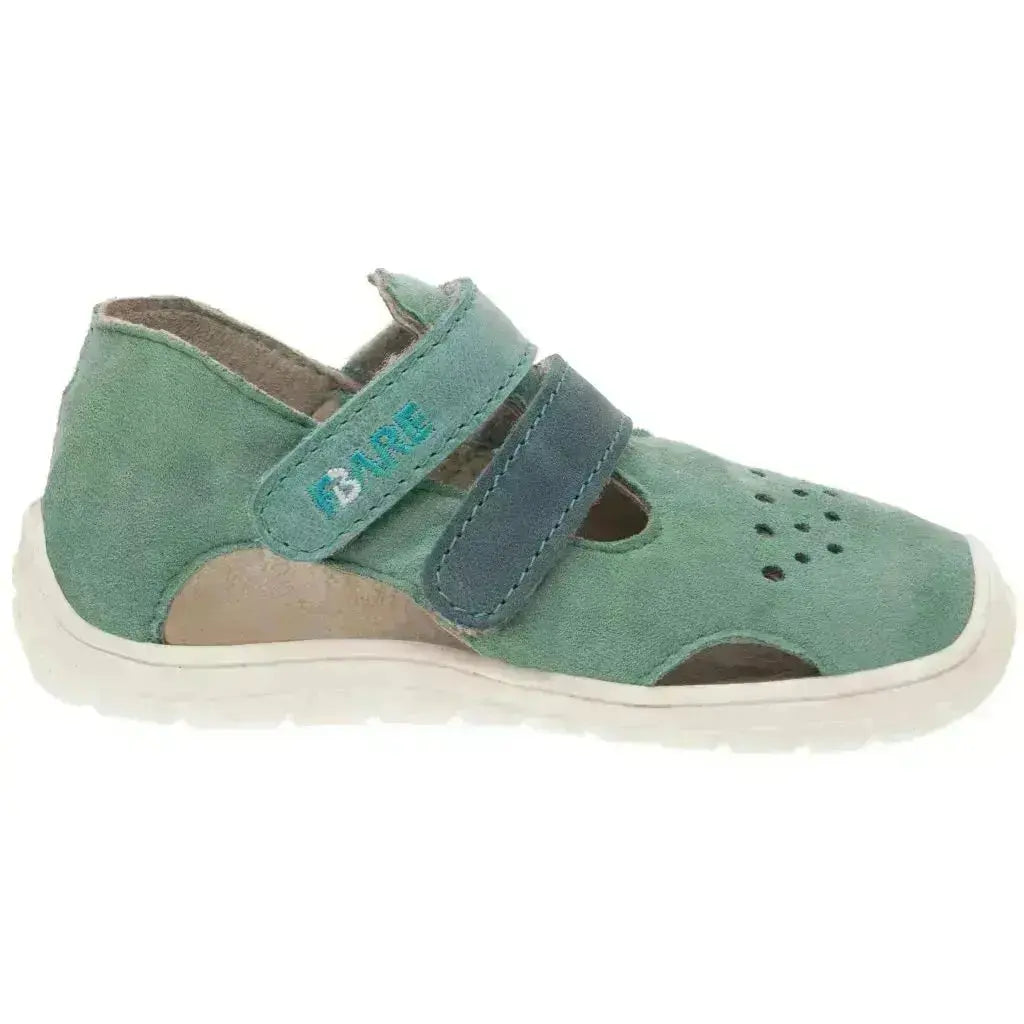 Fare Bare Kids Summer Shoes Green B5464431 - Sandalias barefoot infantiles verde