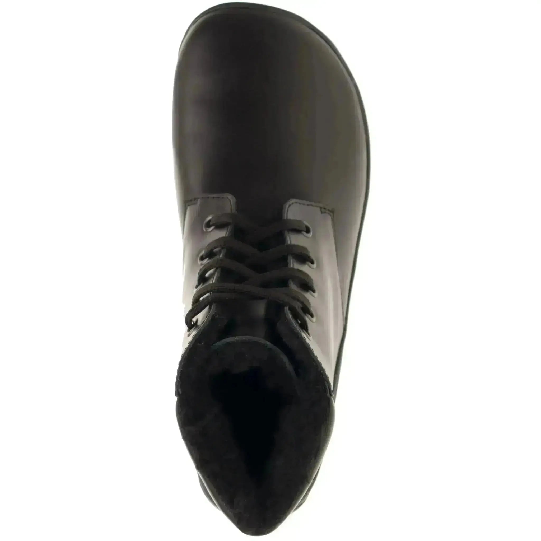 Fare Bare - Nivella Winter Black - Botín barefoot con forro invernal