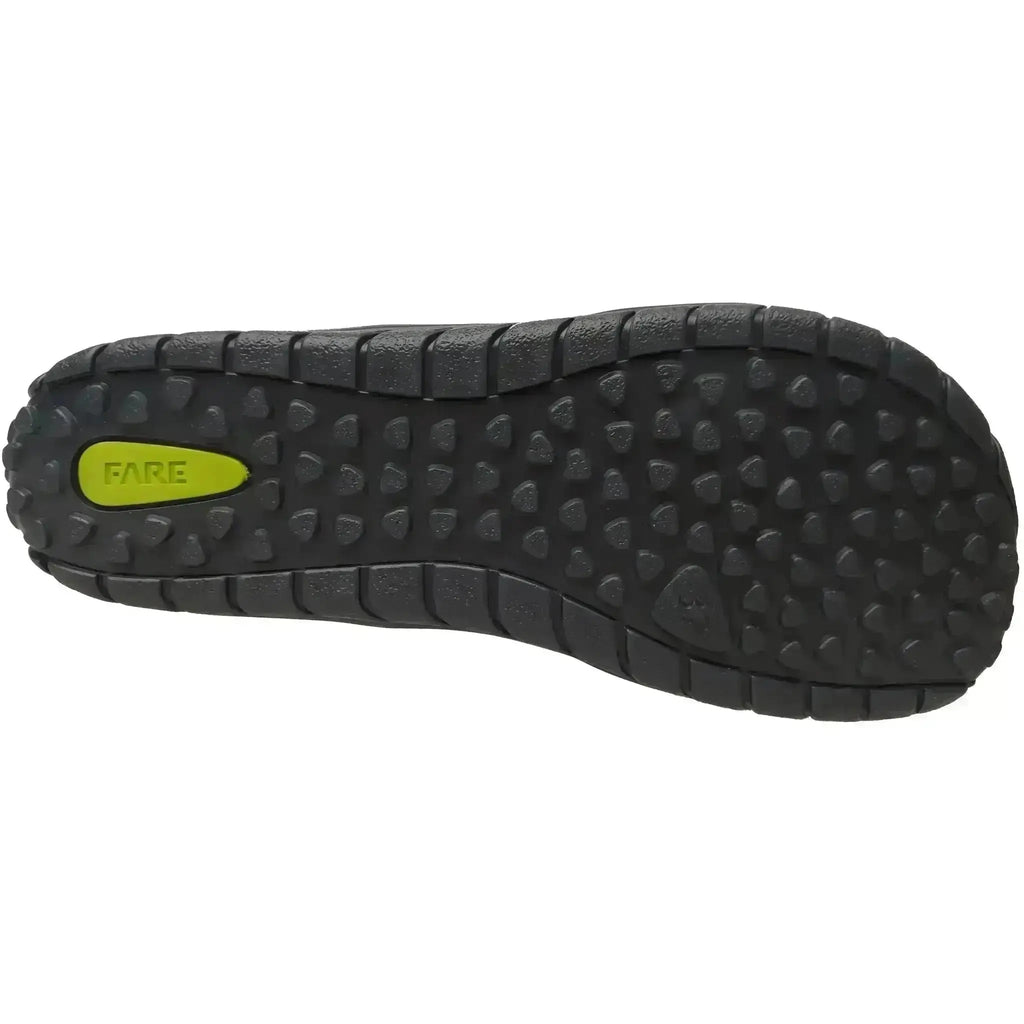 Fare Bare - Nivella Winter Black - Botines barefoot unisex calientes negros