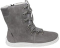Fare Bare Norry Winter Grey - Botas barefoot impermeables calientes unisex grises  Cacles Barefoot