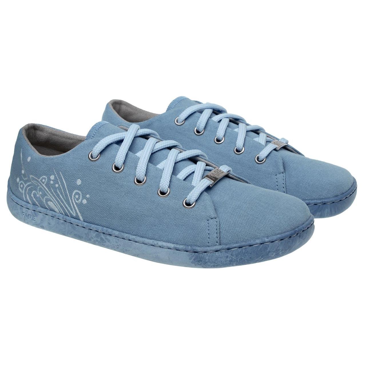 Fare Bare Sicilky Fundasty Blue - Lonetas barefoot para mujer azules
