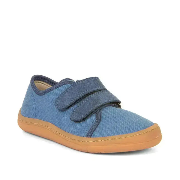 Froddo Barefoot - Barefoot Canvas Denim - Lonetas barefoot infantiles azules