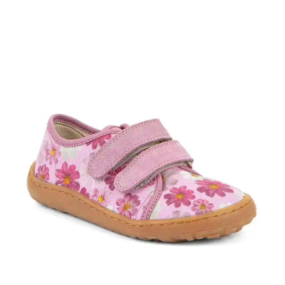 Froddo Barefoot - Chaussures minimalistes toile fleurs - Toile respectueuse avec imprimé floral