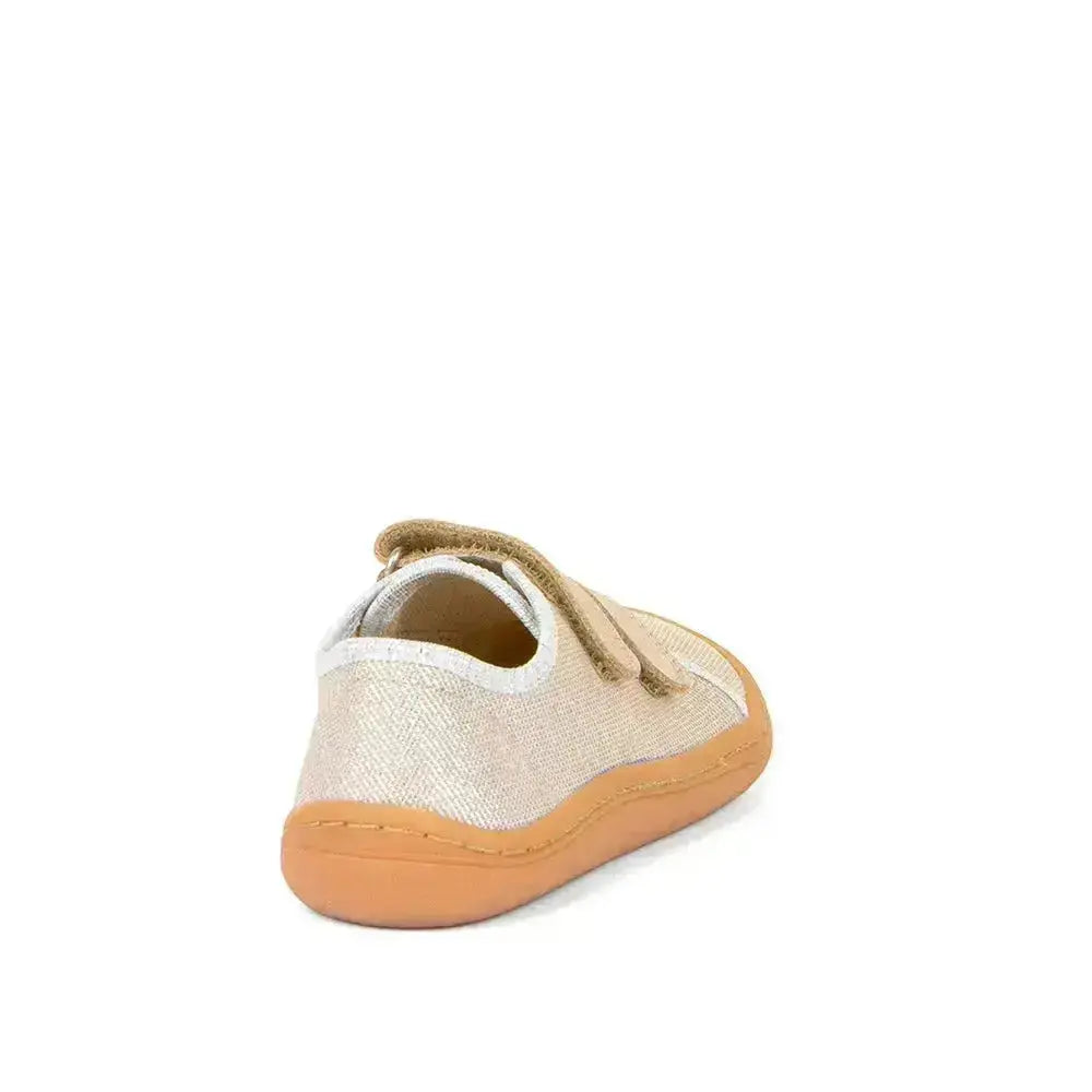 Froddo Barefoot - Barefoot Canvas Gold Shine - Lonetas barefoot infantiles doradas