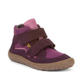 Froddo Barefoot - Tex Autumn Purple - Botines Barefoot Infantiles Resistentes al agua morados