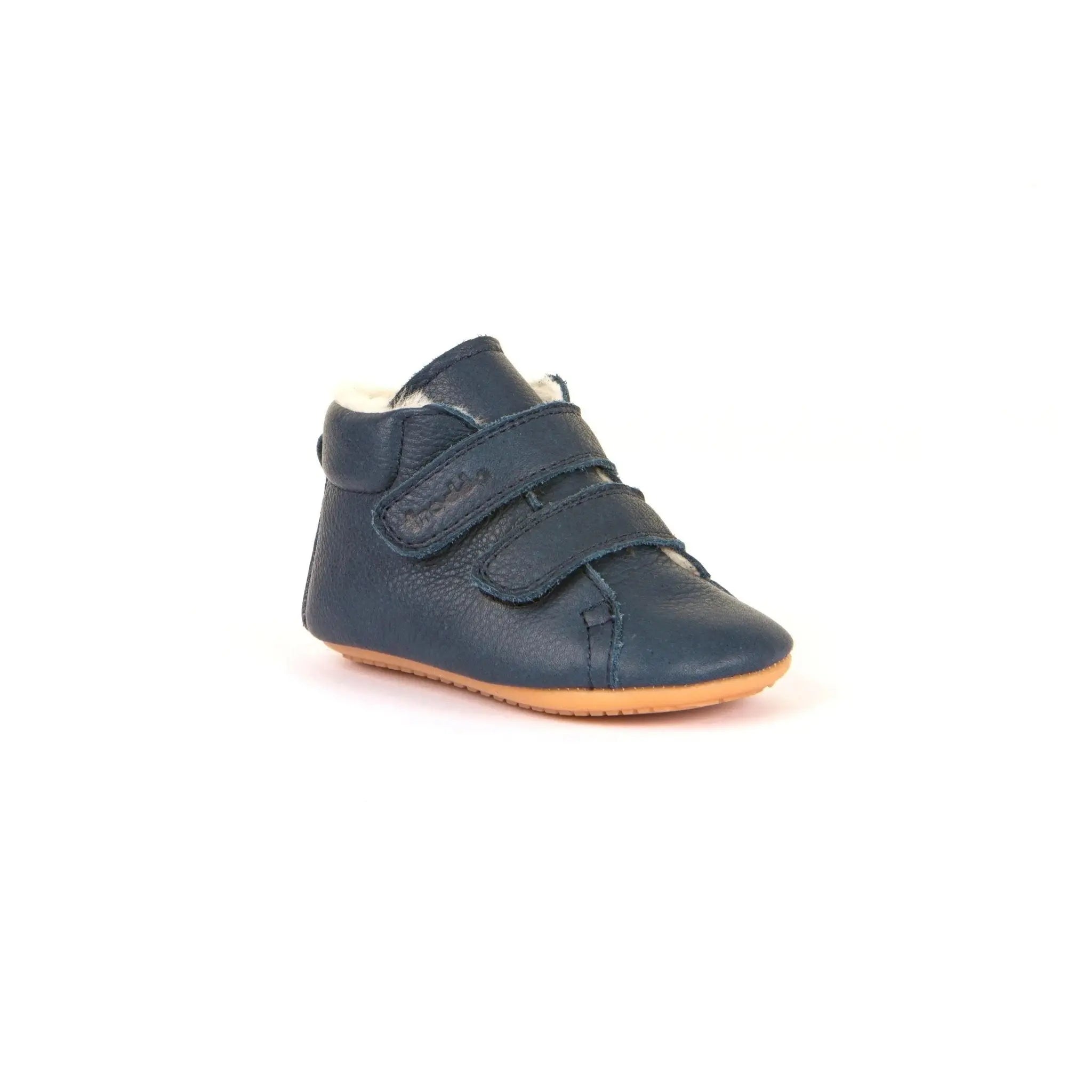 Froddo Prewalker Navy - botitas respetuosas de primeros pasos con borreguito