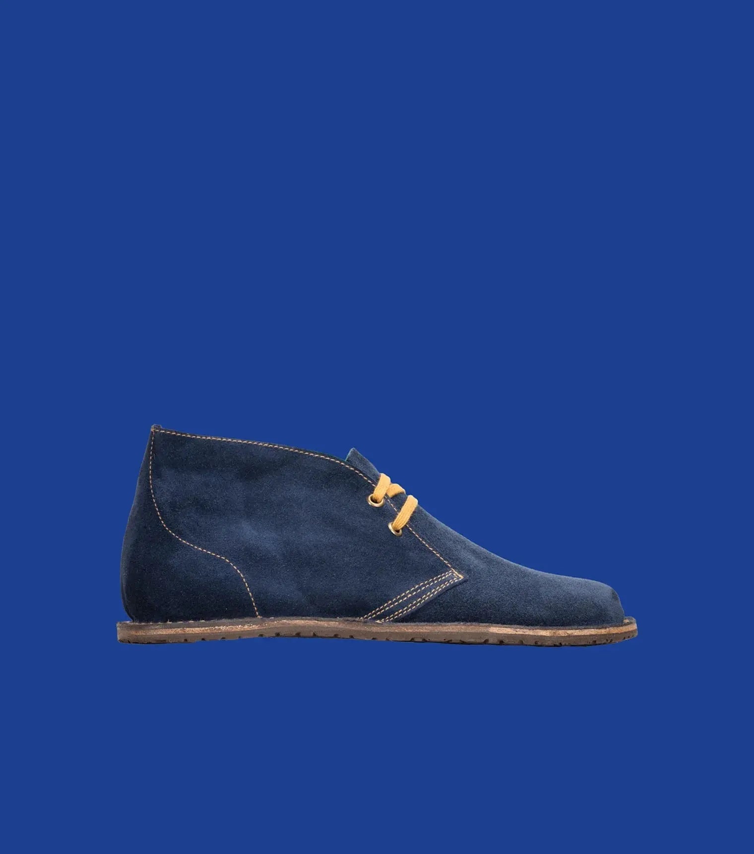 Gaucho Ninja - Barefoot Pals Blue Suede - Bottines Barefoot