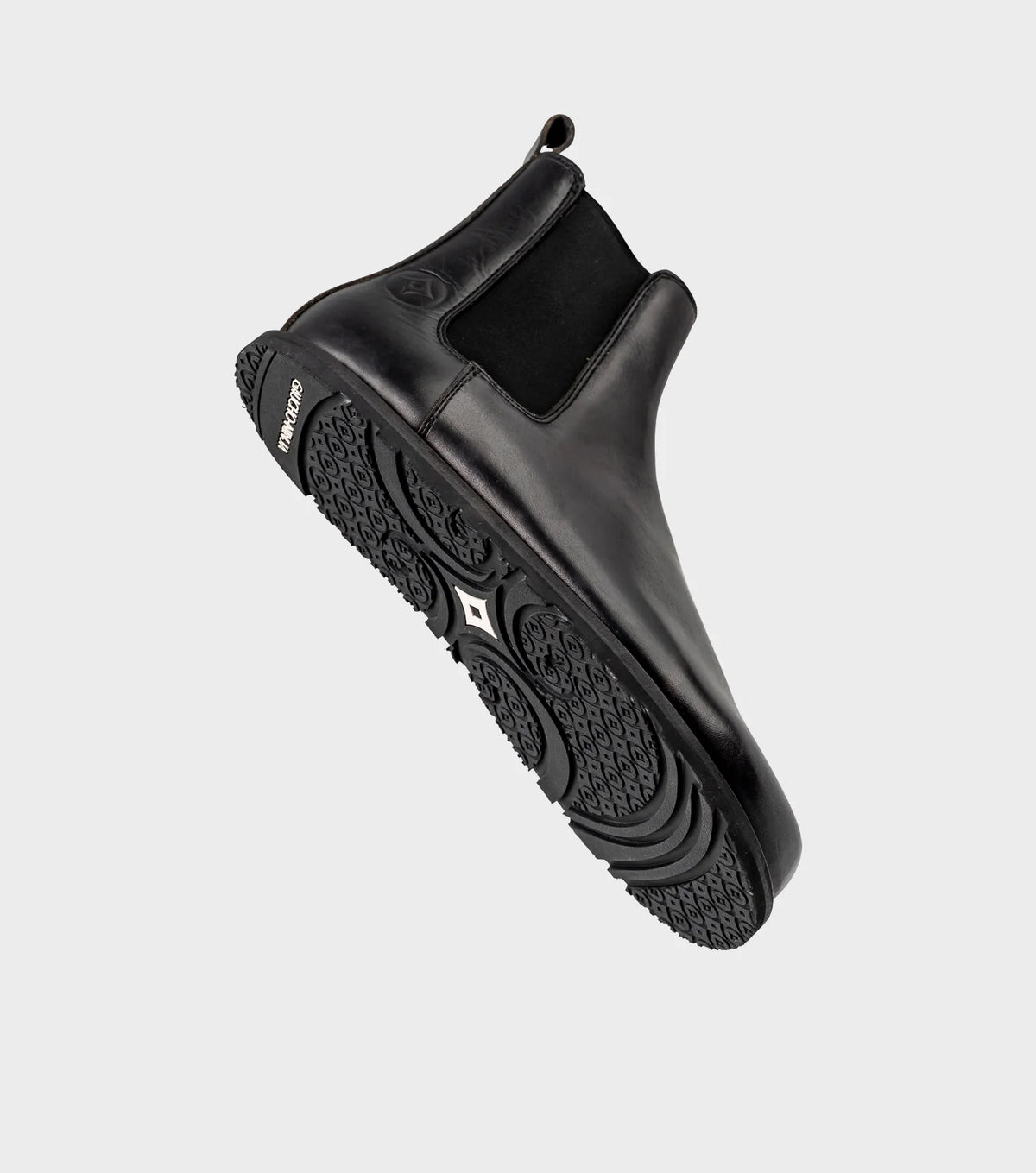 Gaucho Ninja Campo Goodyear Welted X-Wide Black - Botines Chelsea barefoot unisex de fabricación artesanal premium negros