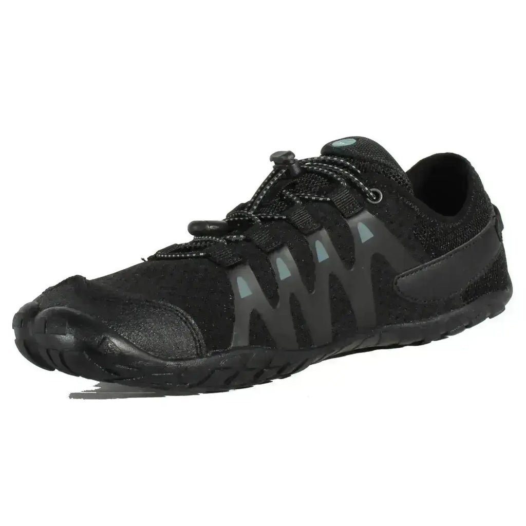 HI-Tec - Abyss Homme Noir/Gris - chaussures barefoot légères pour trekking et outdoor