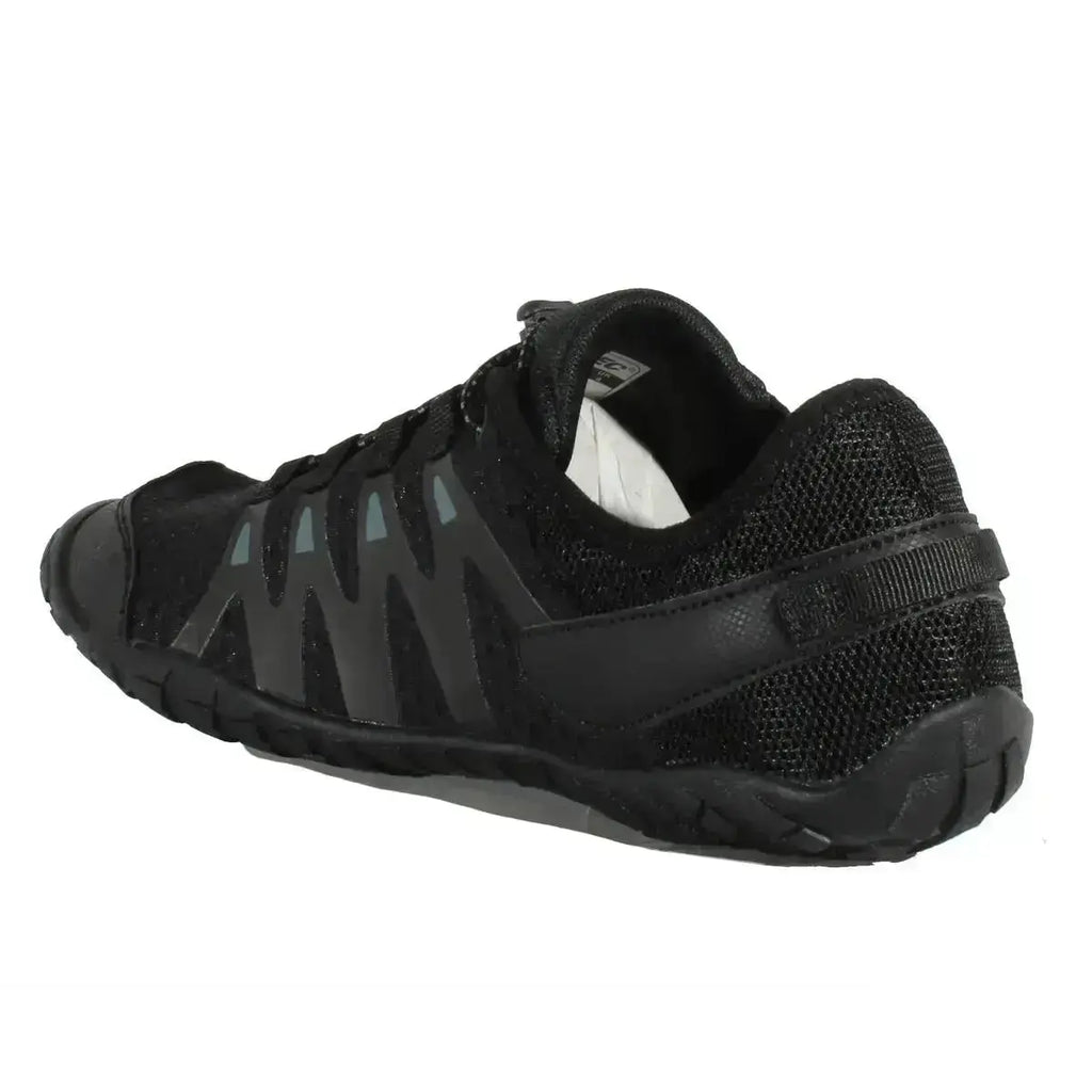 HI-Tec - Abyss Homme Noir/Gris - chaussures barefoot légères pour trekking et outdoor