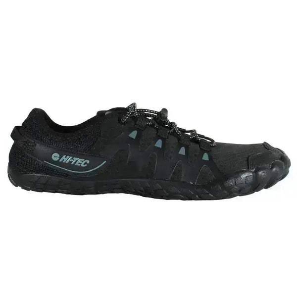 HI-Tec - Abyss Man Black/Grey - zapatillas barefoot de senderismo para hombre