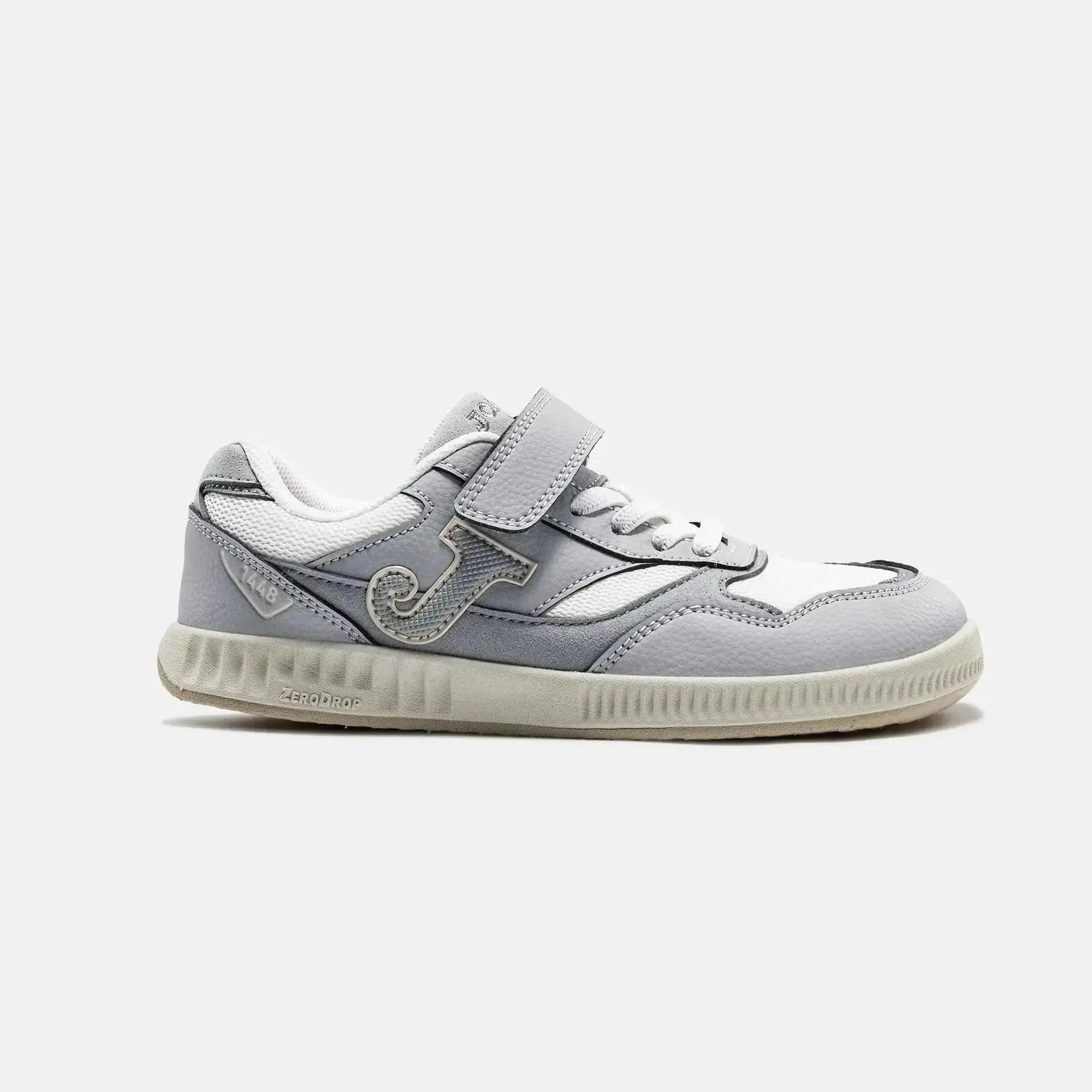 JOMA - Casual 1448 Kids Barefoot 2512 Gris Claro - Sneakers barefoot deportivos infantiles