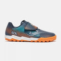 JOMA - Gol Kids Barefoot 2603 Marino Naranja Turf - Zapatillas barefoot con tacos infantiles para fútbol turf