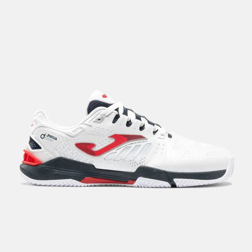 JOMA - Slam Men Foot Shape 2502 Blanco - Zapatillas barefoot de hombre para pádel
