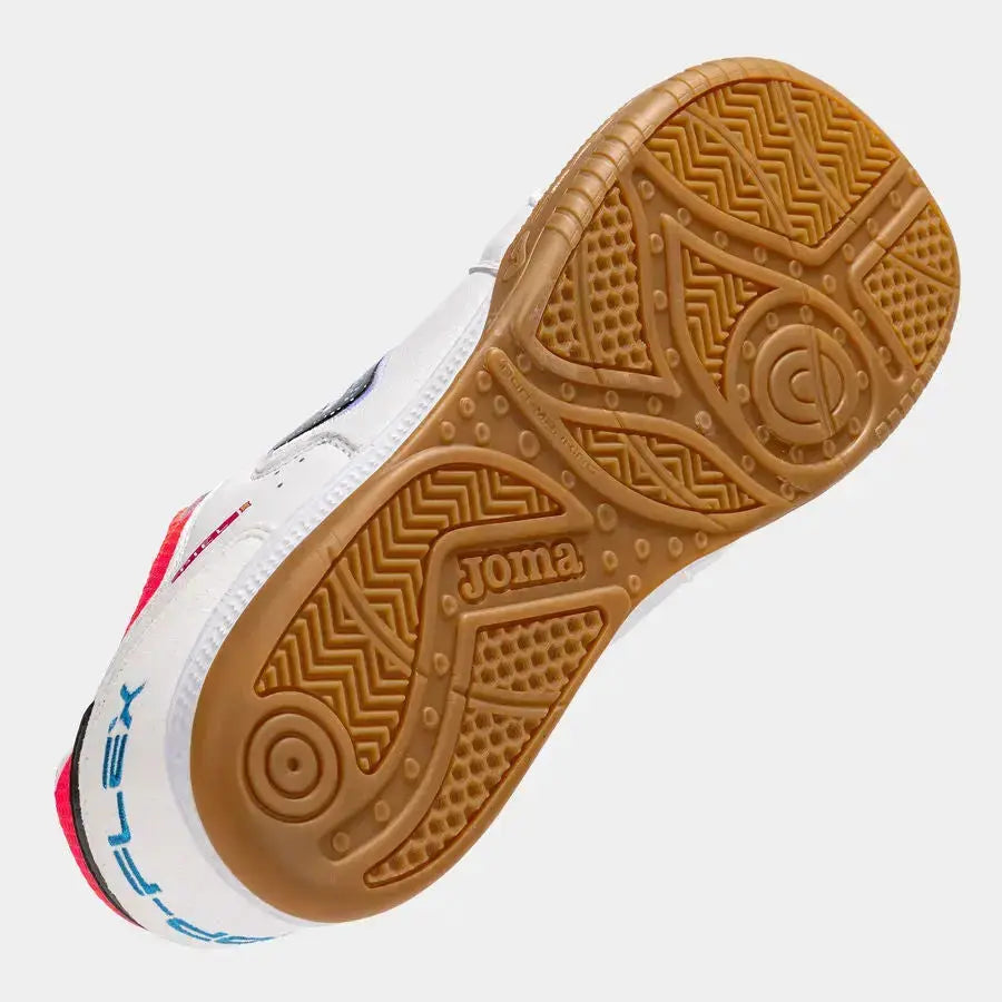 JOMA Top Flex Foot Shape 2502 Blanco Indoor - Zapatillas barefoot para fútbol sala