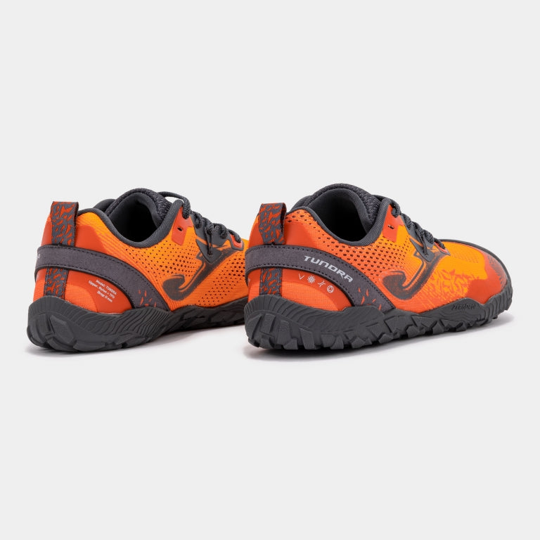 JOMA - Tundra Junior 2608 Naranja - Zapatillas barefoot infantiles / juveniles para aire libre y trail
