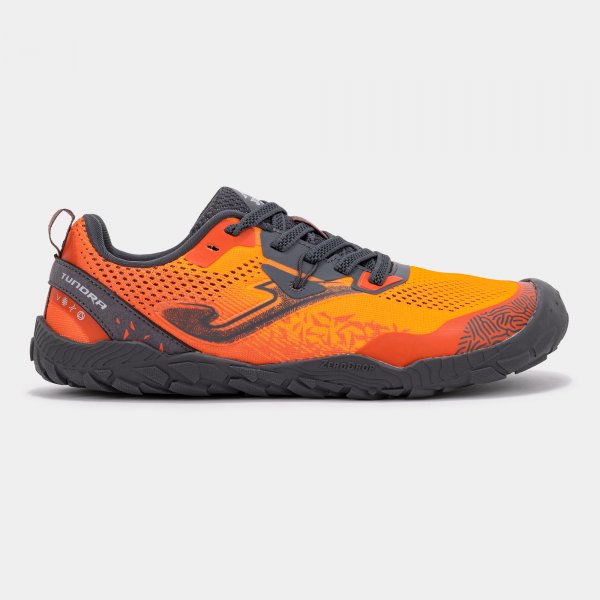 JOMA - Tundra Junior 2608 Naranja - Zapatillas barefoot infantiles / juveniles para aire libre y trail