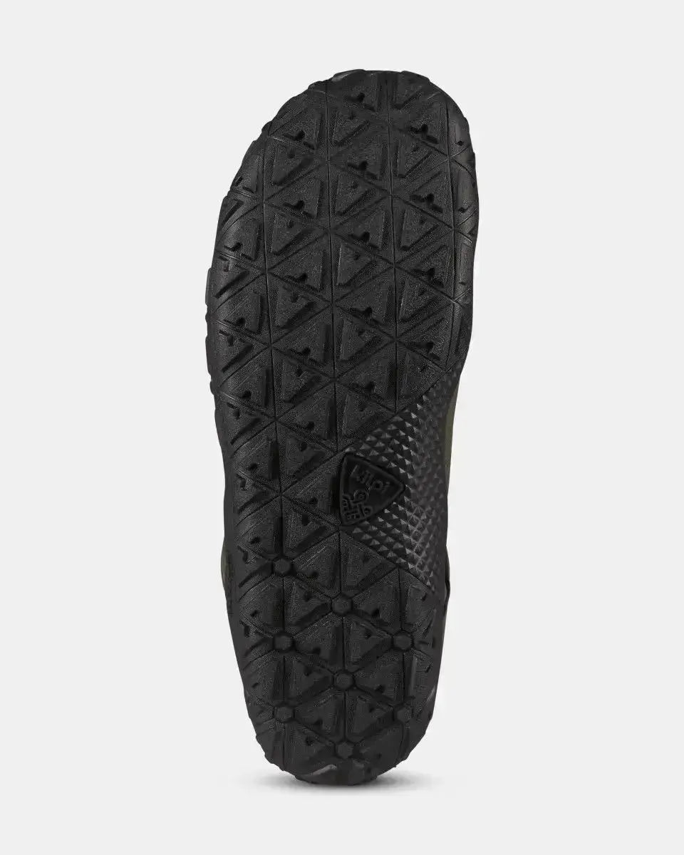 Kilpi Bare High WP-U Dark Green - Botas Barefoot para Senderismo Unisex Impermeables