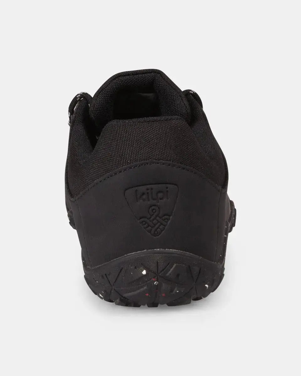 Kilpi Barelo Low-U Black - Zapatillas Barefoot para Senderismo