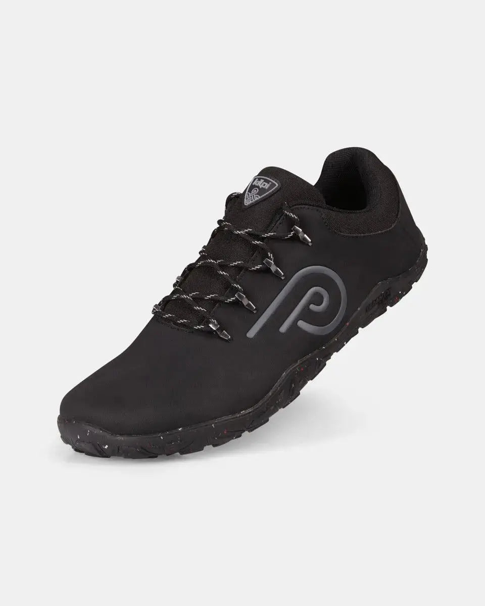 Kilpi Barelo Low-U Black - Zapatillas Barefoot para Senderismo