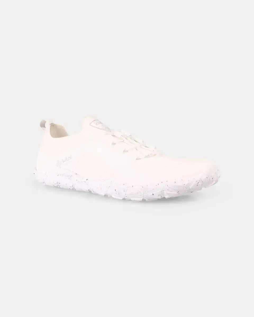 Kilpi Step Low-U White - Deportivas Barefoot Ligeras para Senderismo