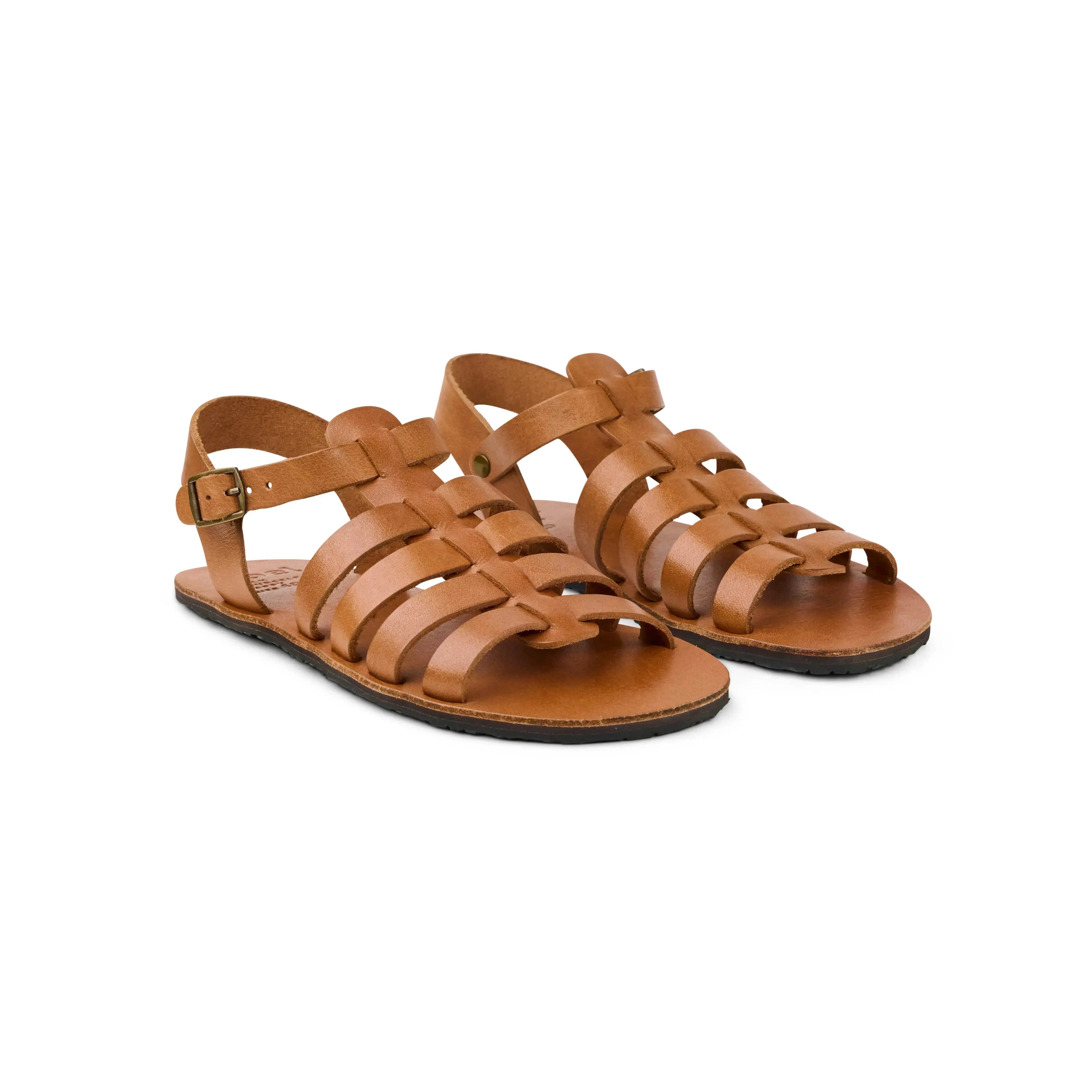 Koel - Athena Napa Honey - Sandales barefoot romaines