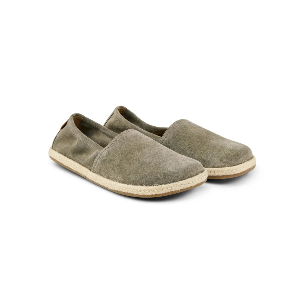 Koel - Daim Bonbon Olive - Espadrilles barefoot