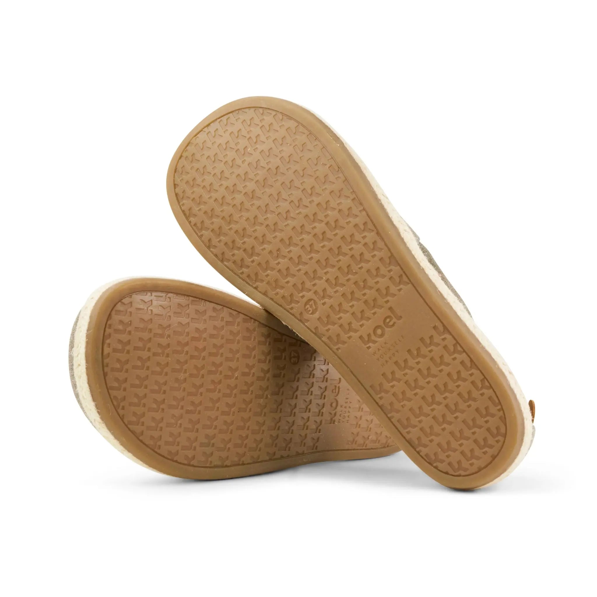 Koel - Daim Bonbon Olive - Espadrilles barefoot