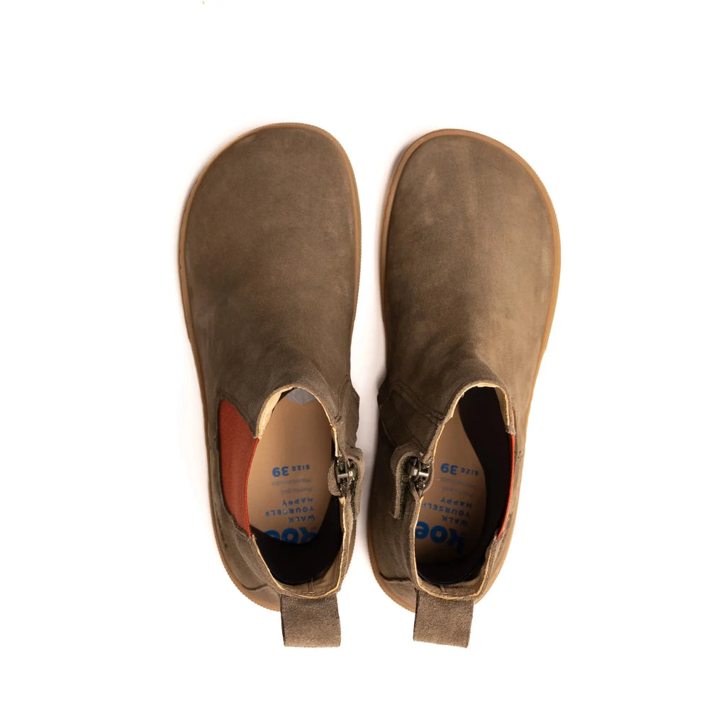 Koel - Filas Suede Truffle - Bottines Chelsea Barefoot