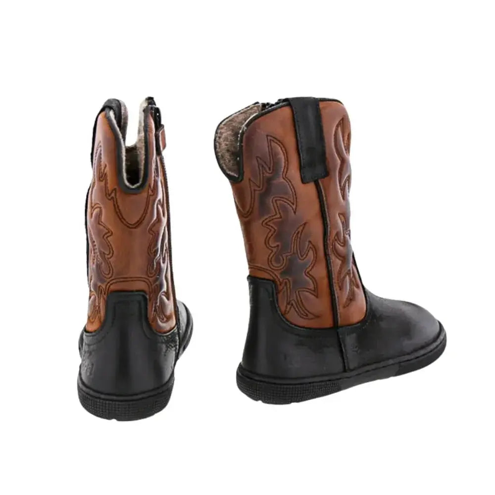 Koel - Fiona Felt - Botas vaqueras barefoot marrón