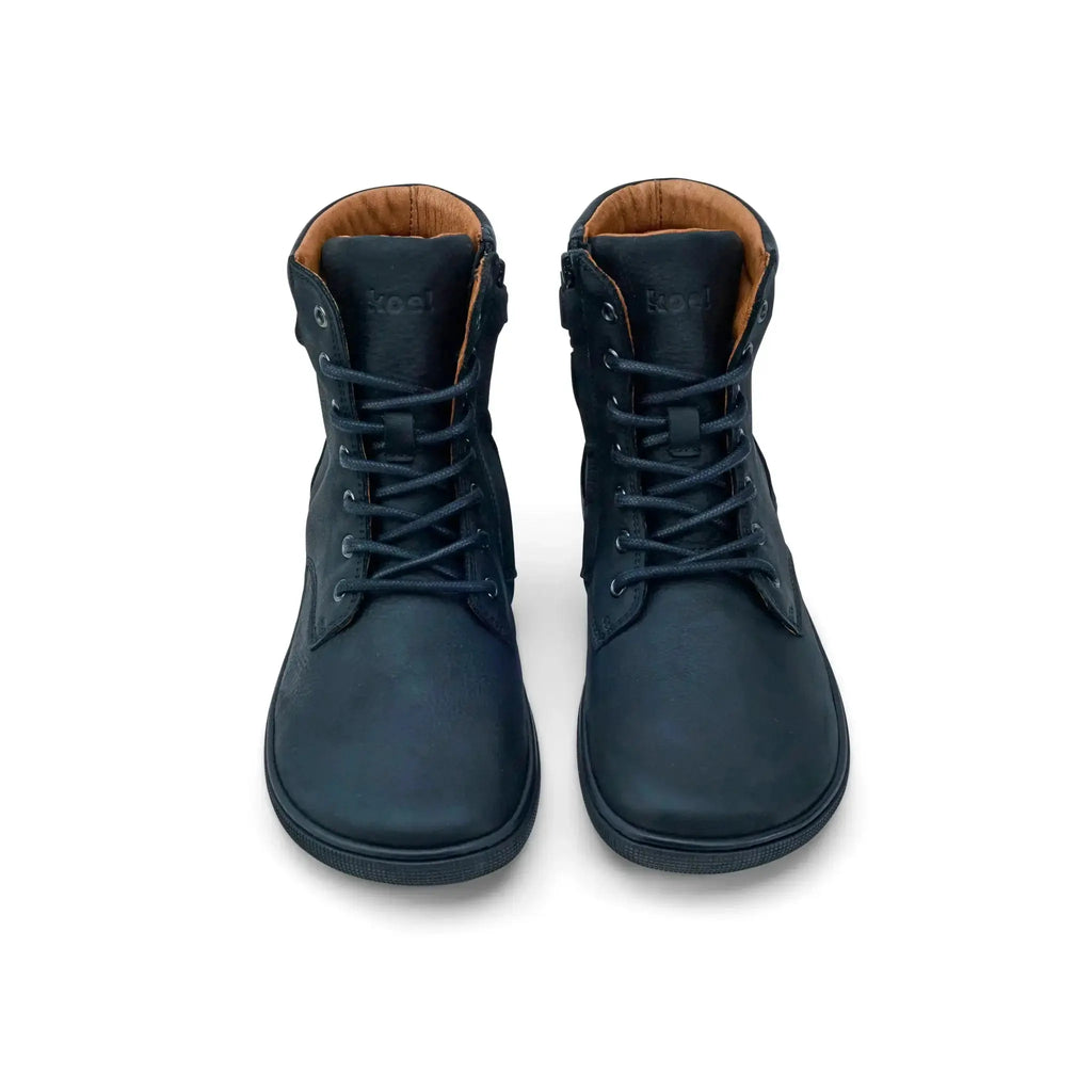 Koel - Florence Hydro Black - Botas Barefoot unisex negras
