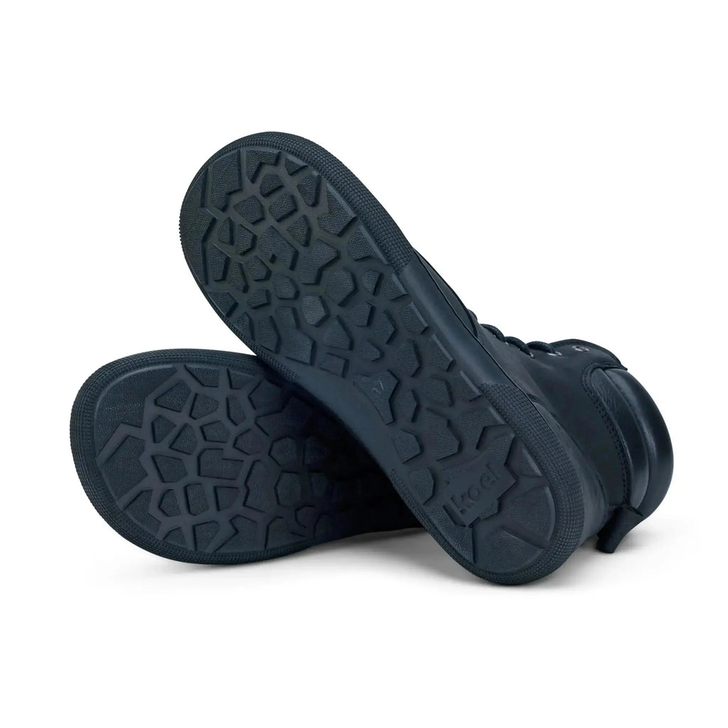 Koel - Florence Hydro Black - Botas Barefoot unisex negras