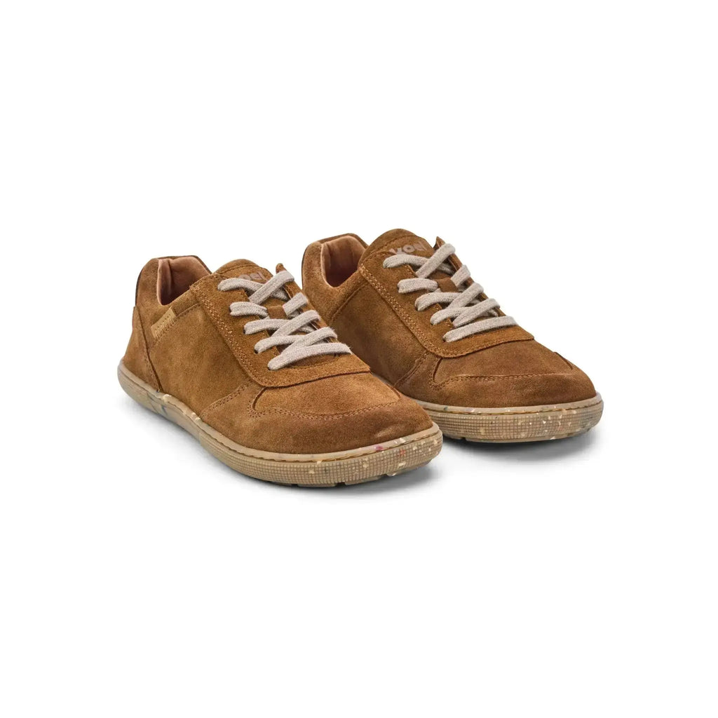 Koel Francie Suede Eco Cognac - Chaussures barefoot en daim