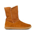 Koel - Freya Cognac - Botines barefoot calientes tipo australiano para mujer
