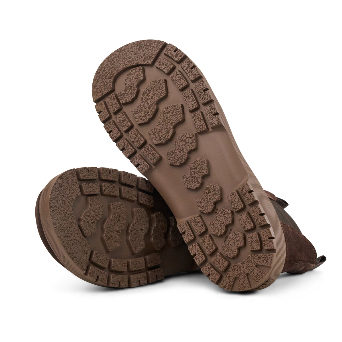 Koel Gavien Suede Chocolate - Dark Brown Unisex Barefoot Chelsea Boots