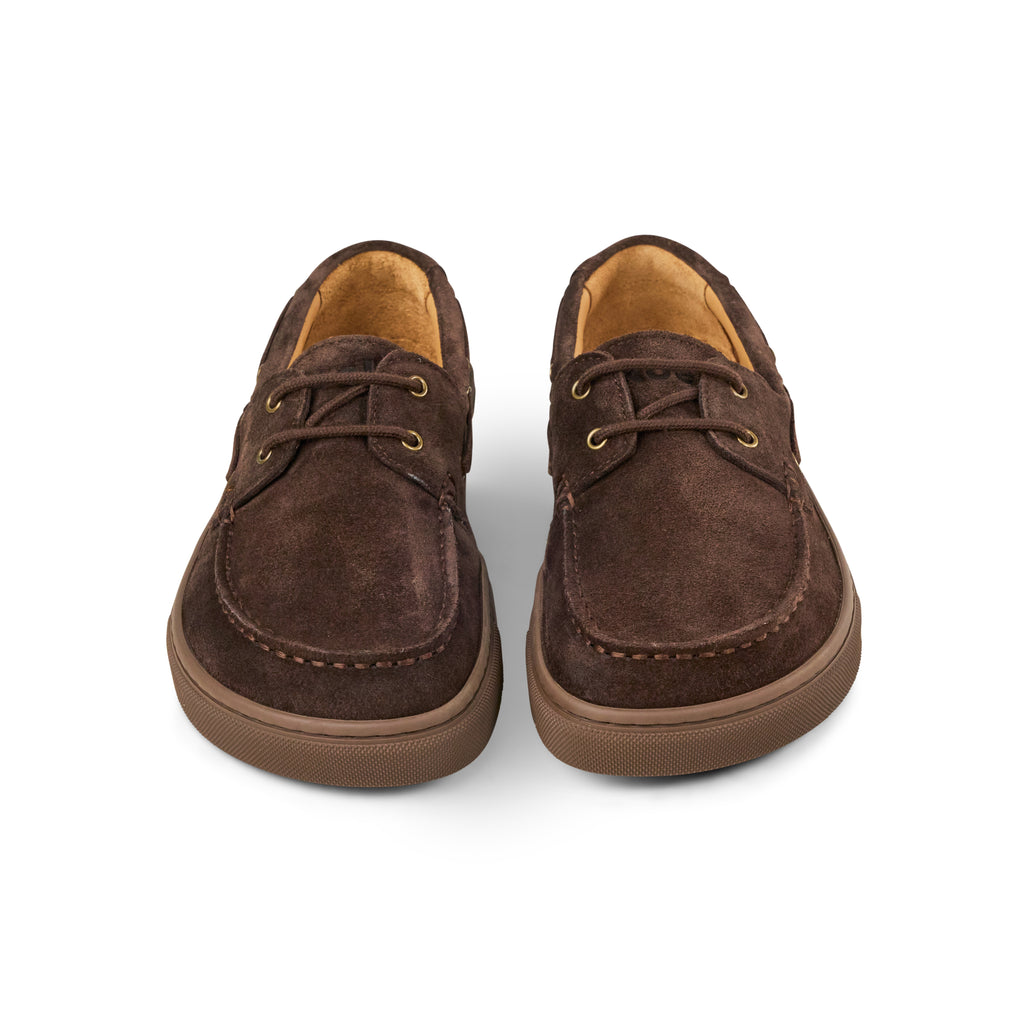 Koel Hivera Daim Marron - Mocassins Barefoot femme marron - Koel - Chaussures Barefoot Respectueuses Minimalistes