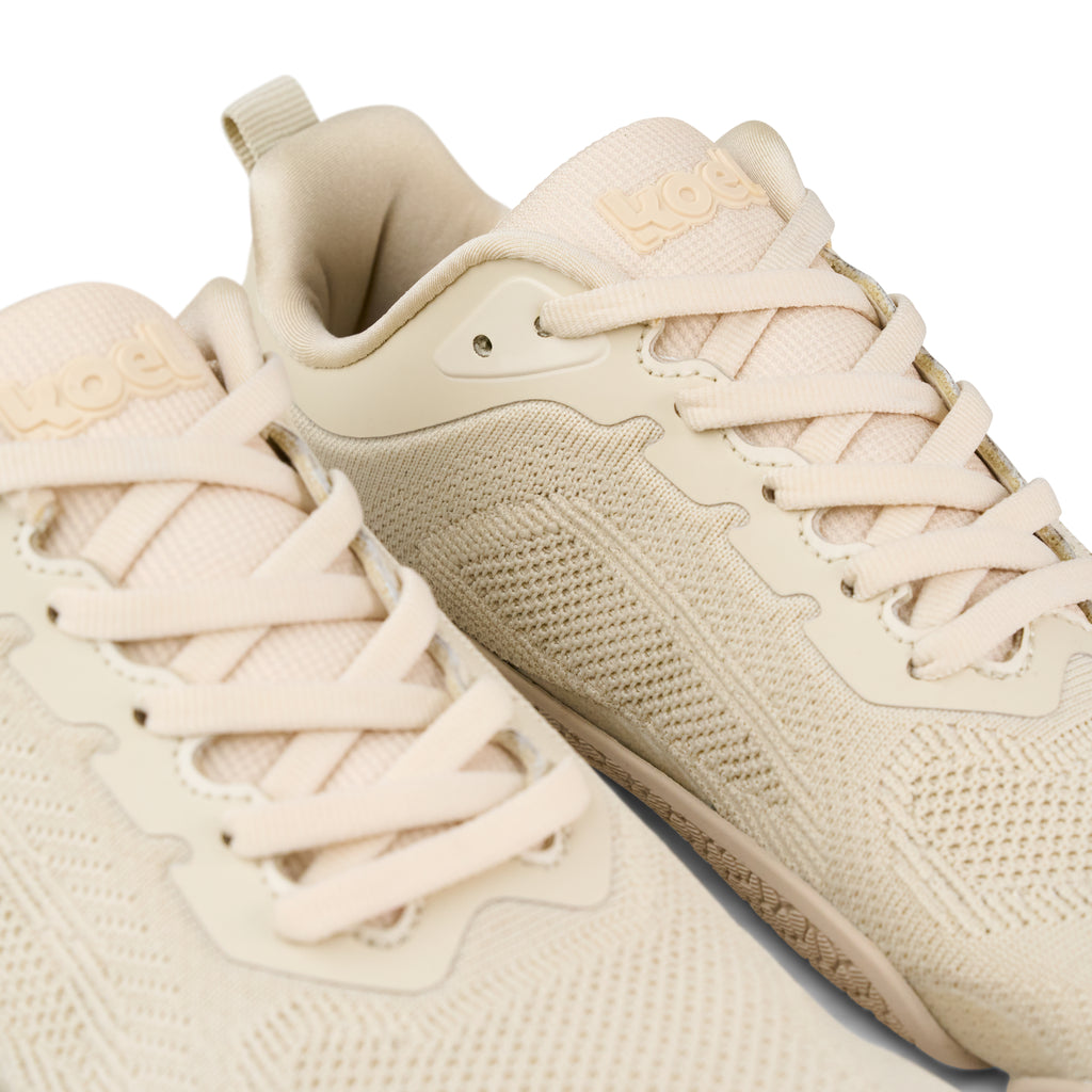 Koel Nico Beige - Zapatillas barefoot para gimnasio y entrenamiento de hombre