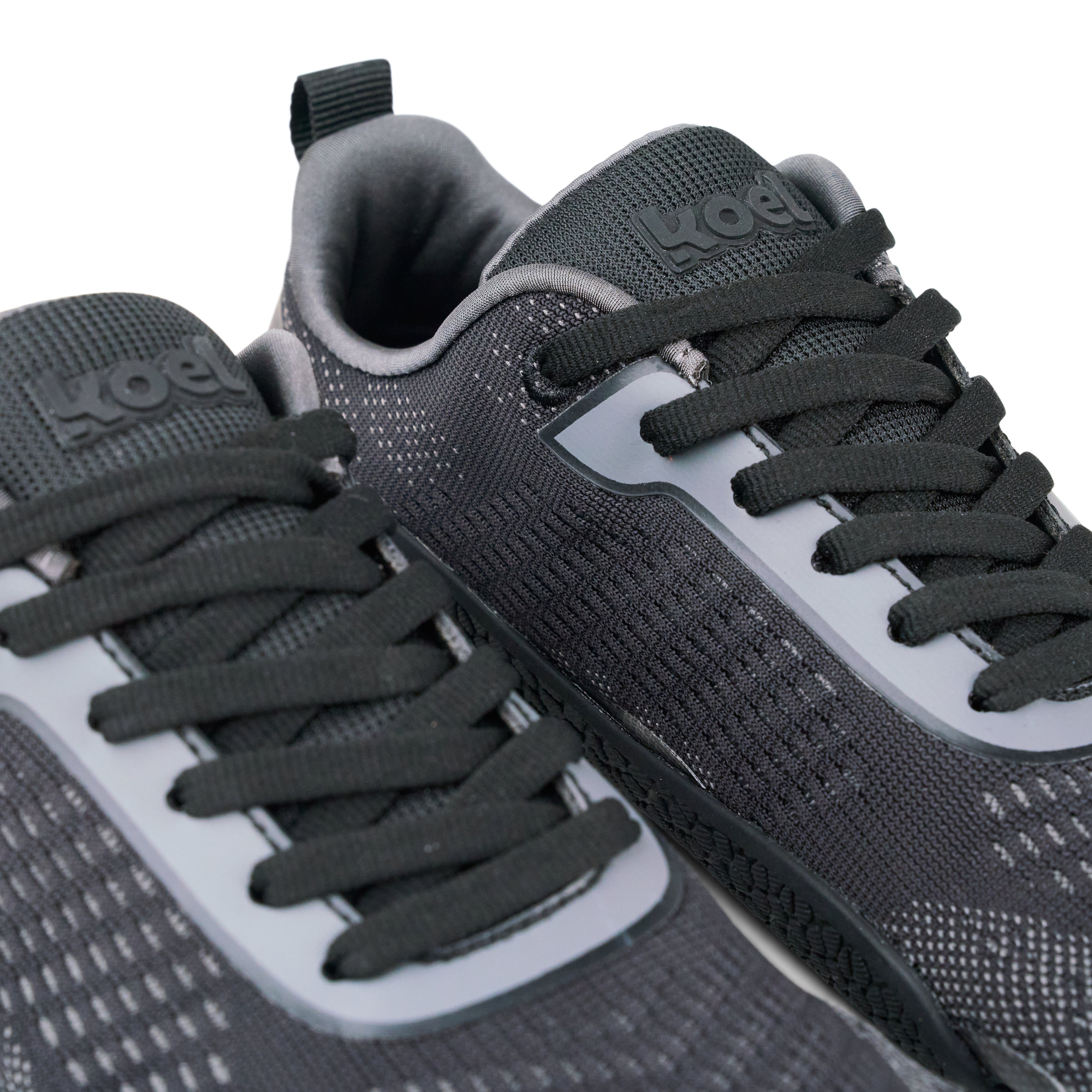 Koel Nilo Black - Zapatillas barefoot para gimnasio y entrenamiento de hombre