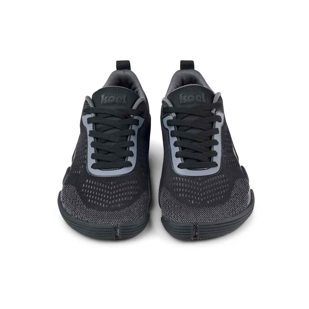 Koel Nilo Black - Zapatillas barefoot para gimnasio y entrenamiento de hombre