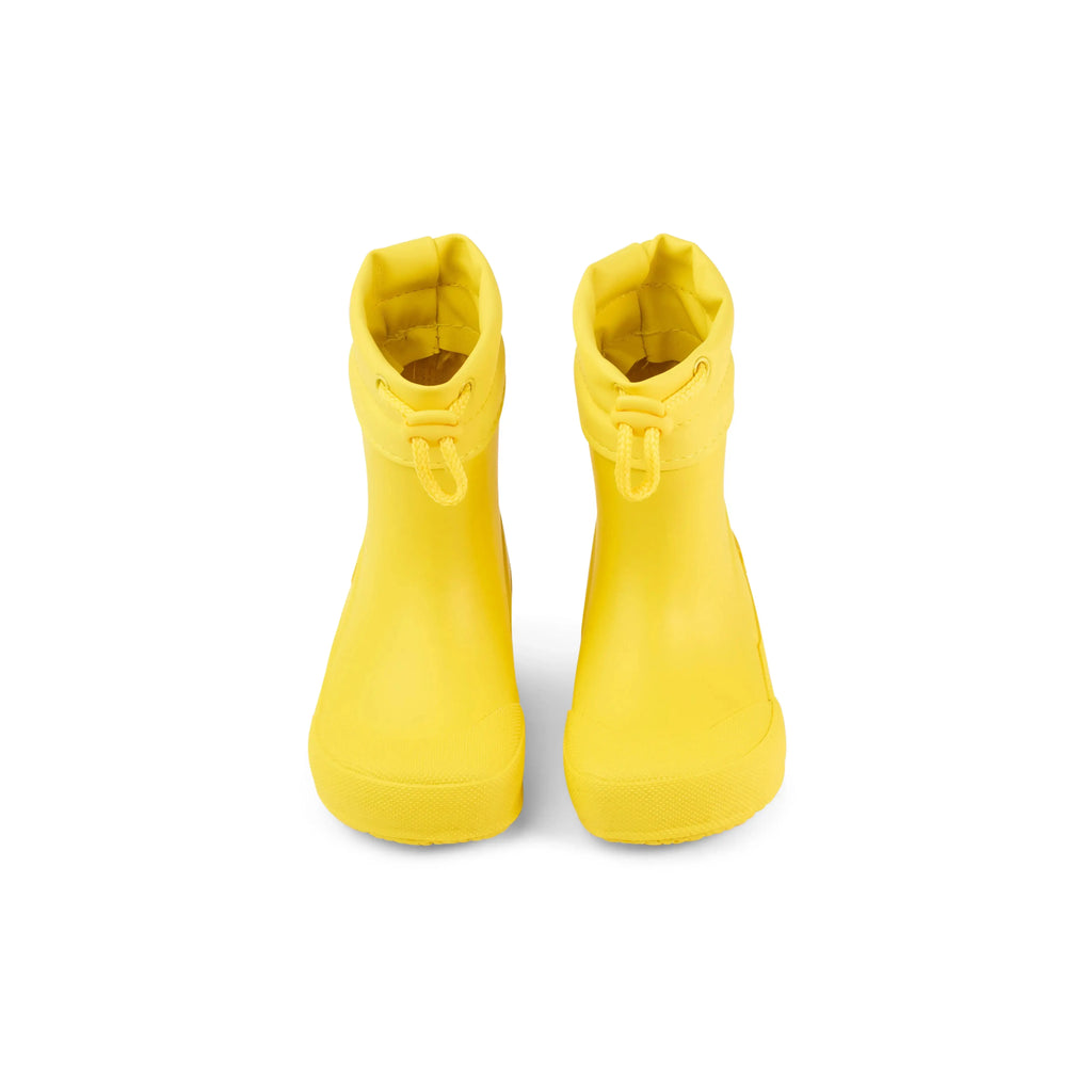 Koel Wibi Yellow - botas de agua respetuosas de primeros pasos amarillas  Cacles Barefoot