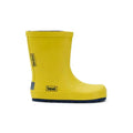 Koel4kids - Wellie Yellow - botas de agua barefoot infantiles