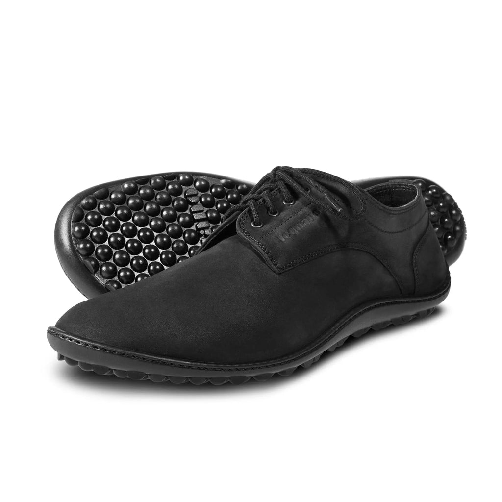 Leguano - Dean Noir - Chaussures Barefoot Élégantes