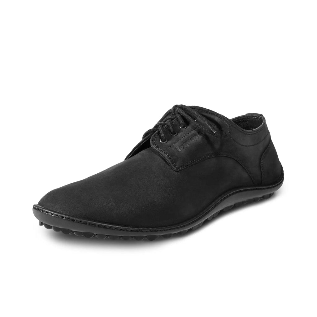Leguano - Dean Noir - Chaussures Barefoot Élégantes