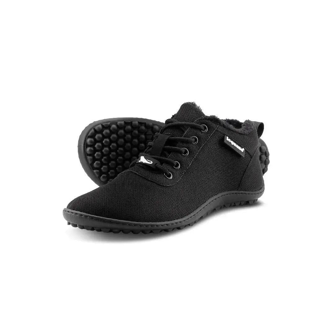 Leguano - Galaxo Noir - Bottines Barefoot légères et doublées