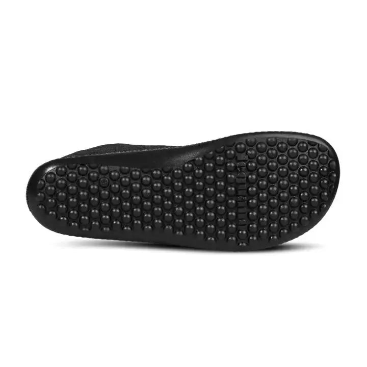 Leguano - Galaxo Noir - Bottines Barefoot légères et doublées