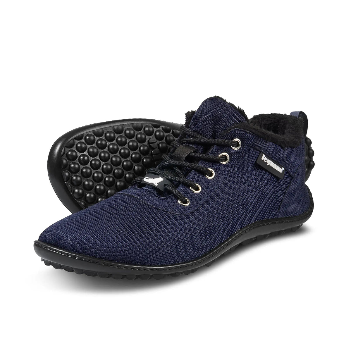 Leguano - Galaxo Bleu - Bottines Barefoot légères et doublées